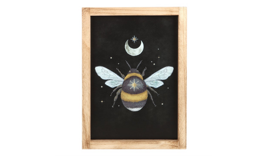 Forest Bee Framed Wall Print