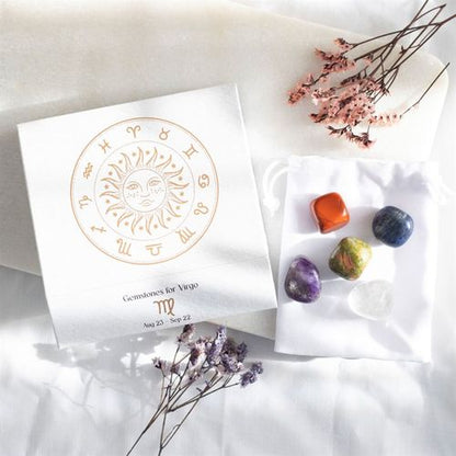 Virgo Crystal Tumblestone Set