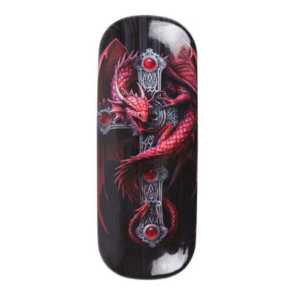 Gothic Guardian Glasses Case by Anne Stokes