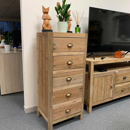 Tall set of 5 Draws