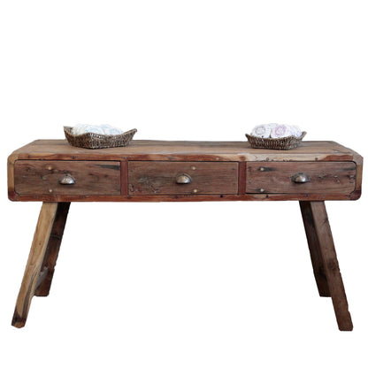 Console Table - Recycled Wood