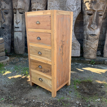 Tall set of 5 Draws